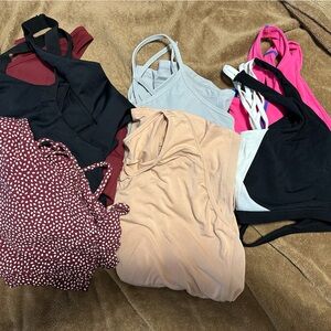 Lot of Buffbunny Tops and Bras Size XL